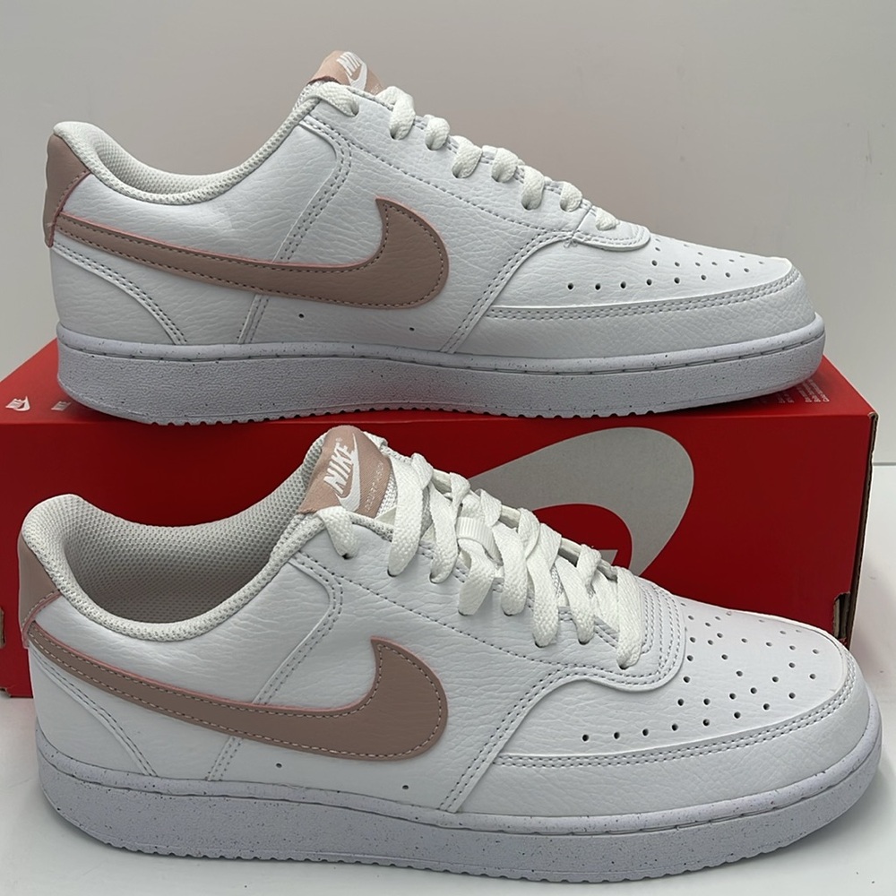 Nike Court Vision Low Next
Nature
Women's Shoes
White/Pink Oxford
DH3158-102 - Picture 12 of 16